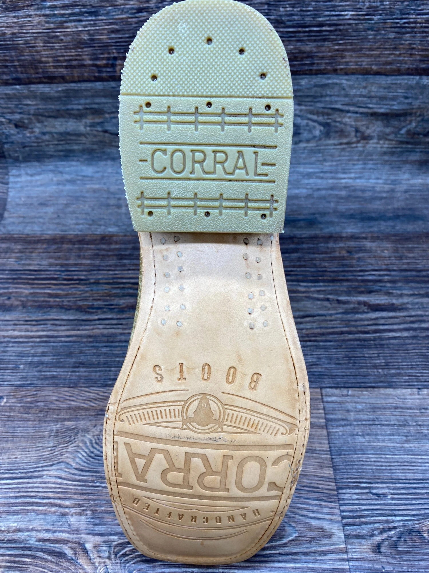 A4146 Men's Ivory Smooth Quill Exotic Western Boot By Corral 4 A4146 Men's Ivory Smooth Quill Exotic Western Boot By Corral - Image 4