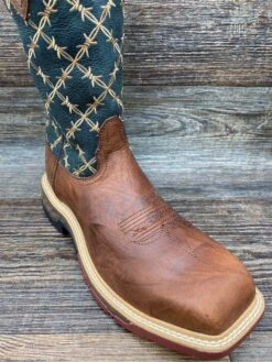 Mxbn002 Men's Nano Composite Safety Toe Cell Stretch Work Boot By Twisted X