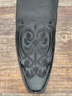 L5433 Women's Circle-G Black Filigree Snip Toe Western Boot By Corral -Western Cowboy Equipment Store IMG 5798