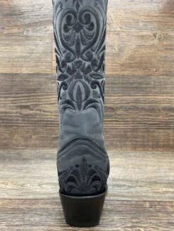 L5433 Women's Circle-G Black Filigree Snip Toe Western Boot By Corral -Western Cowboy Equipment Store IMG 5799
