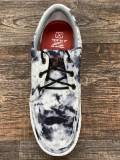 Wca0041 Women's Black & White Tie Dye Kicks Casual Shoes By Twisted X 6 Wca0041 Women's Black & White Tie Dye Kicks Casual Shoes By Twisted X -Western Cowboy Equipment Store IMG 5914