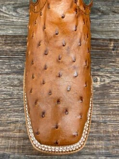 10034113 Men's Gallup Full Quill Ostrich Western Boot By Ariat -Western Cowboy Equipment Store IMG 6227