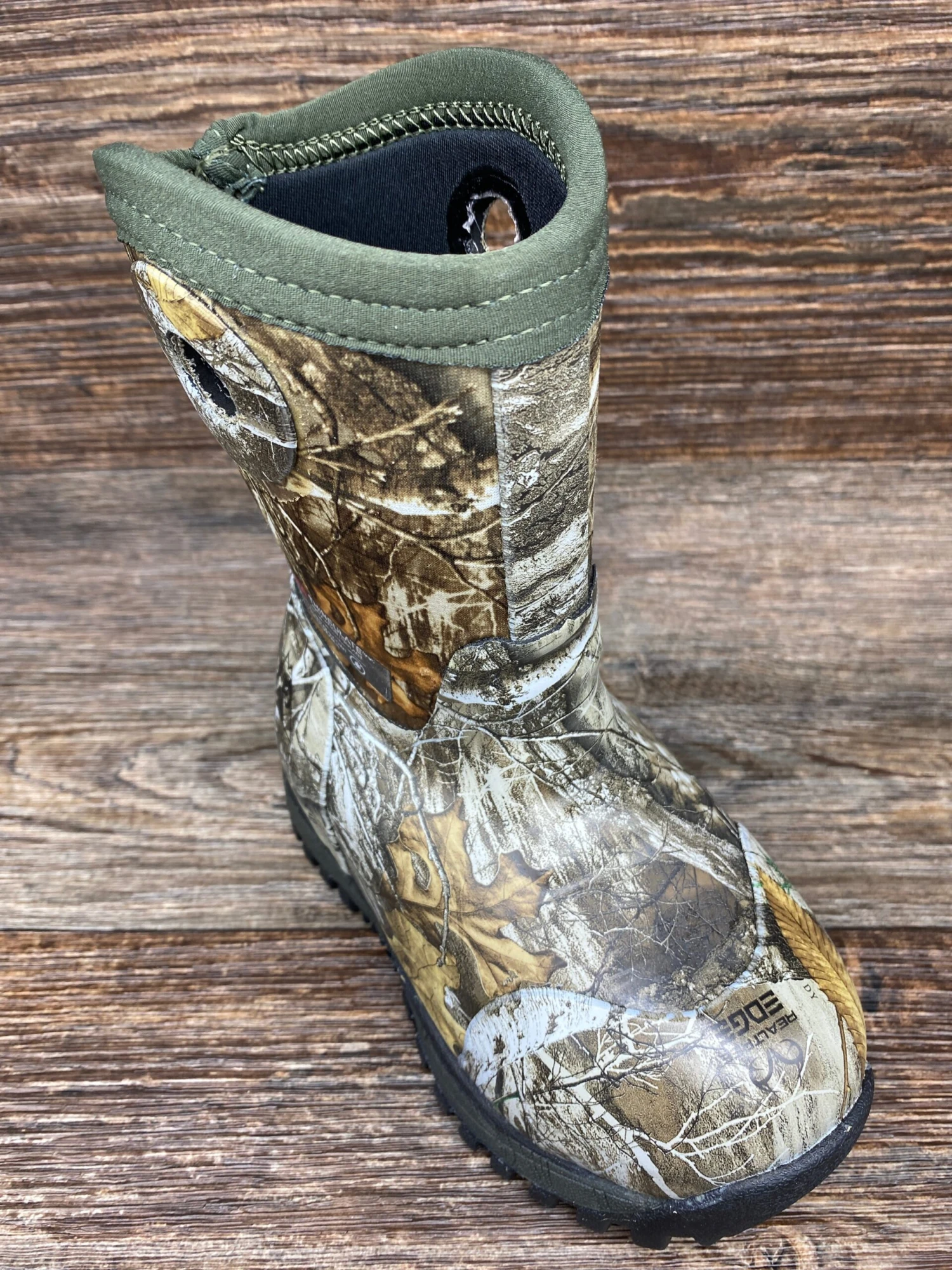 Rks0545 Kid's Spike 10 Inch 400G Insulated Rubber Boot By Rocky 2 Rks0545 Kid's Spike 10 Inch 400G Insulated Rubber Boot By Rocky - Image 2