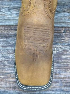 Wk4330 Men's Stampede Rush Waterproof Square Toe Western Boot By Justin -Western Cowboy Equipment Store IMG 6504