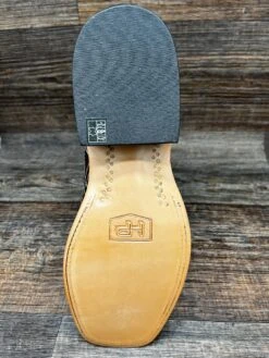 Hp1082 Men's Moka Sabotage Patch Square Toe Western Boot By Horse Power -Western Cowboy Equipment Store IMG 6674