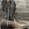 10040277 Men's Sport Smokewagon Square Toe Western Boot By Ariat