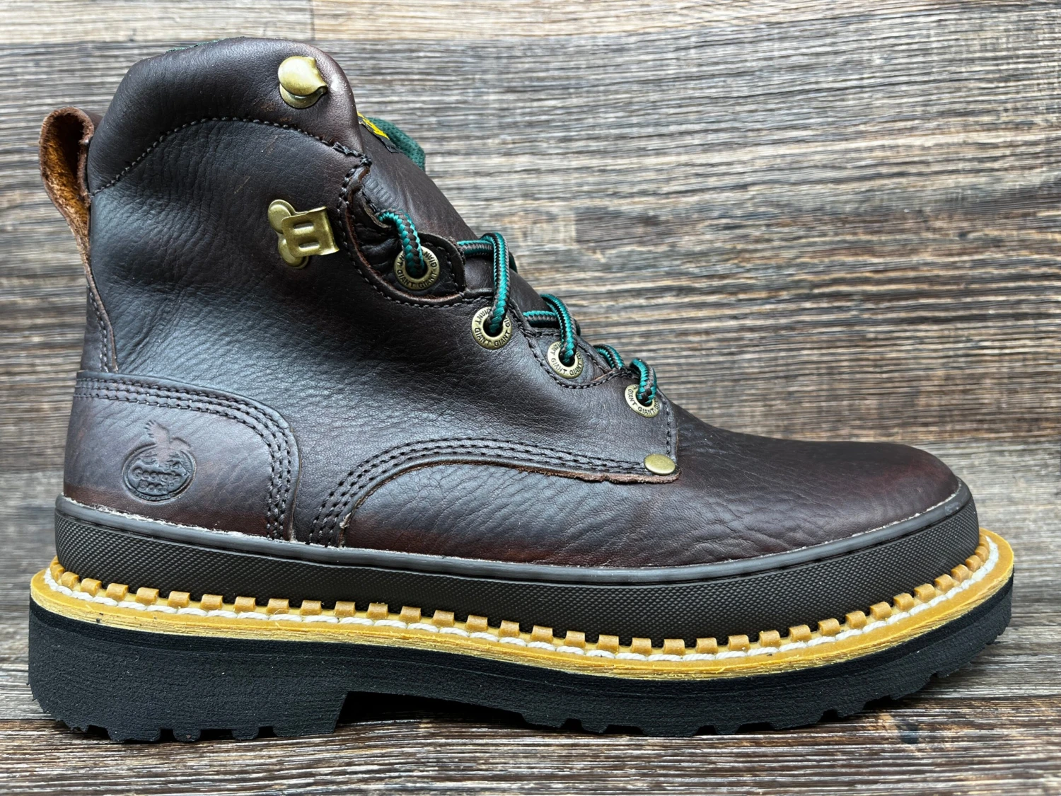 G6274 Men's 6 Inch Lace Up Soft Toe Work Boot By Georgia 2 G6274 Men's 6 Inch Lace Up Soft Toe Work Boot By Georgia - Image 2