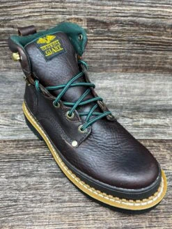 G6274 Men's 6 Inch Lace Up Soft Toe Work Boot By Georgia