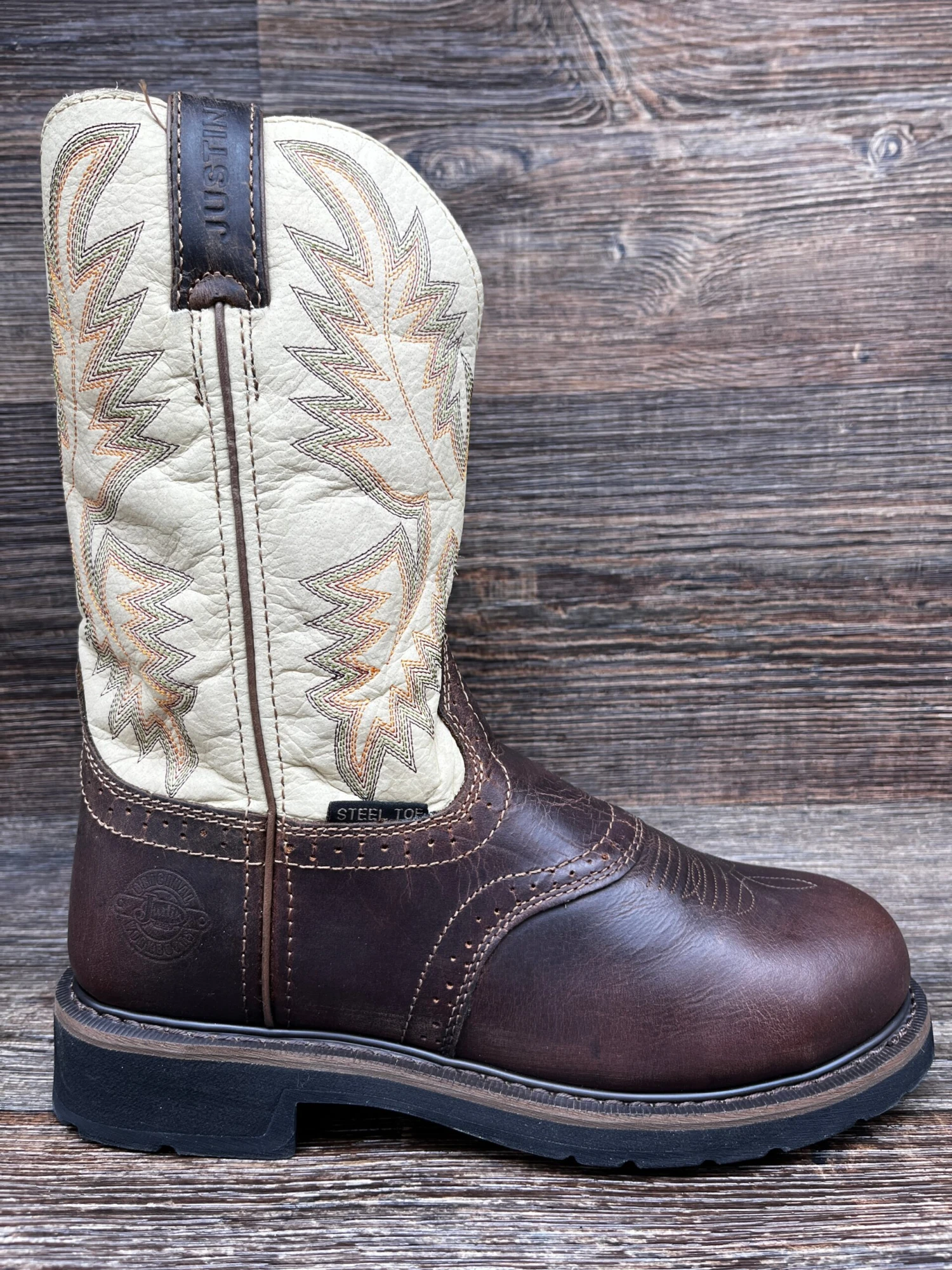 Se4660 Men's Superintendent Soft Toe Slip On Work Boot By Justin 1 Se4660 Men's Superintendent Soft Toe Slip On Work Boot By Justin