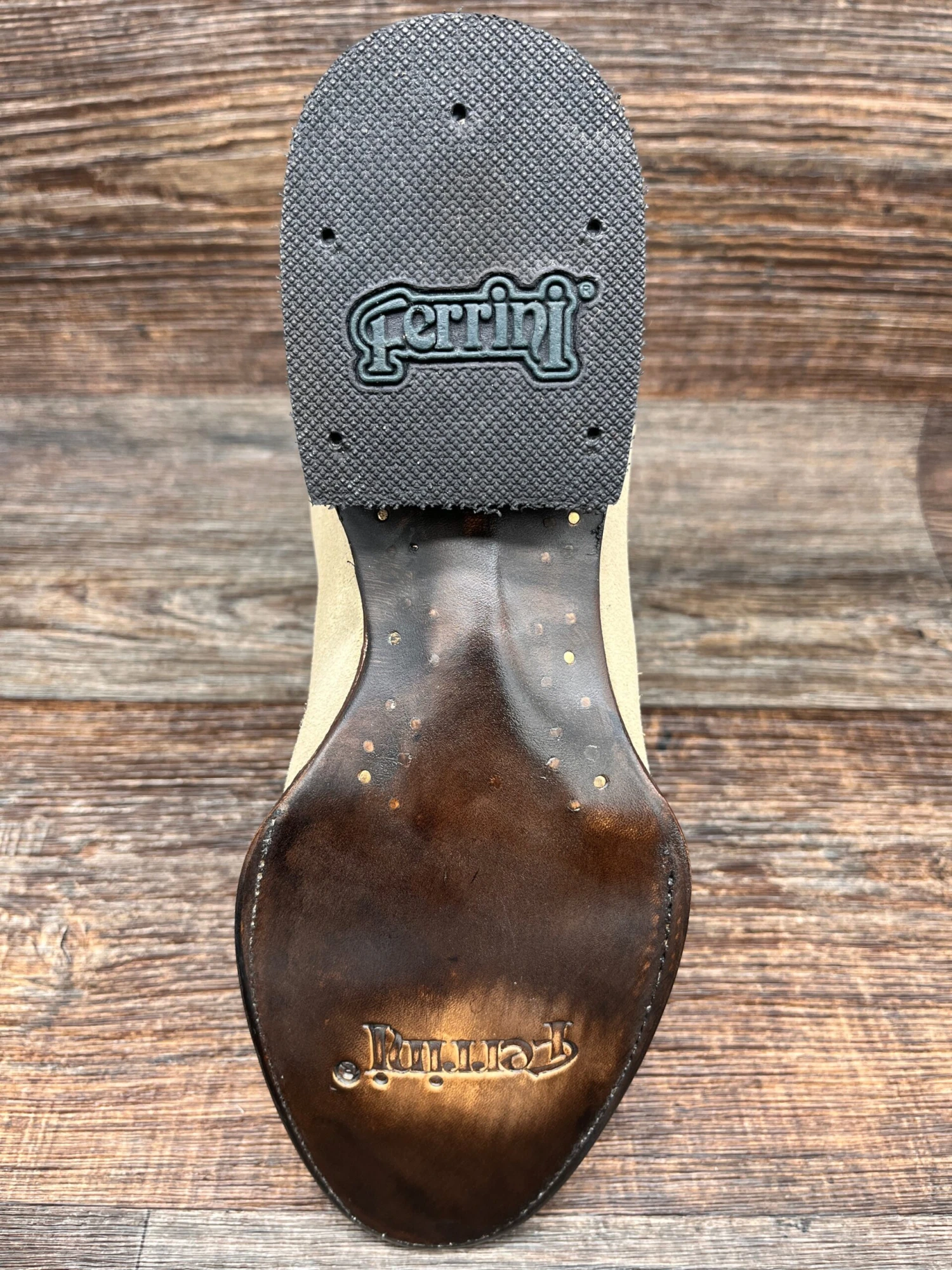 1341141 Men's Roughrider Round Toe Roper By Ferrini 4 1341141 Men's Roughrider Round Toe Roper By Ferrini - Image 4