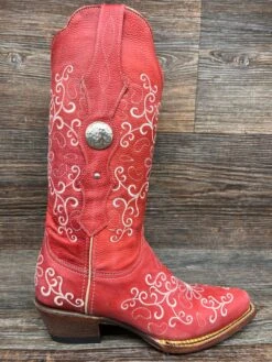 8226122 Women's Bella Embroidered Snip Toe Western Boot By Ferrini