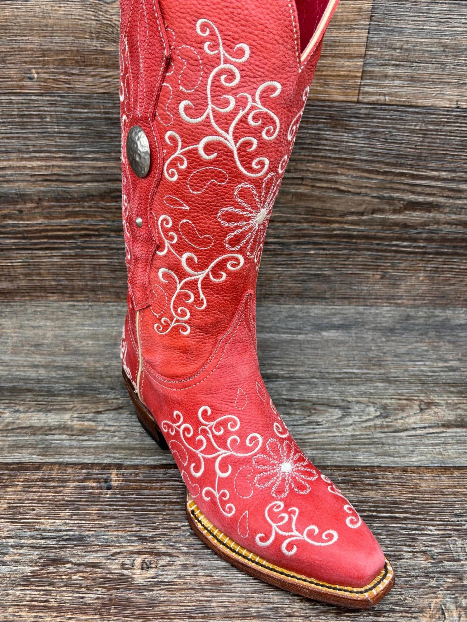 8226122 Women's Bella Embroidered Snip Toe Western Boot By Ferrini 2 8226122 Women's Bella Embroidered Snip Toe Western Boot By Ferrini - Image 2