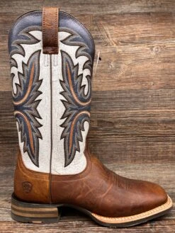 10040428 Men's Brushrider Square Toe Western Boot By Ariat