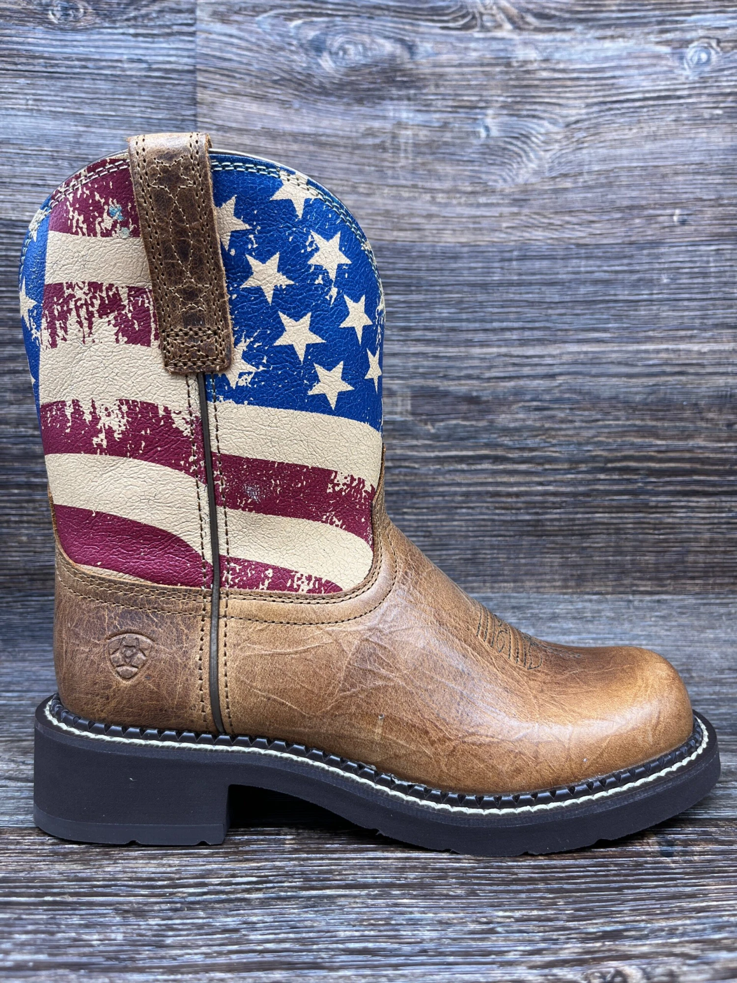 10040269 Women's Fatbaby Patriot Western Boot By Ariat 1 10040269 Women's Fatbaby Patriot Western Boot By Ariat