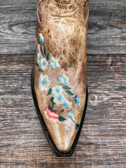 M8012 Ladies Floral Embroidery Snip Toe Western Boot By Macie Bean -Western Cowboy Equipment Store IMG 7236