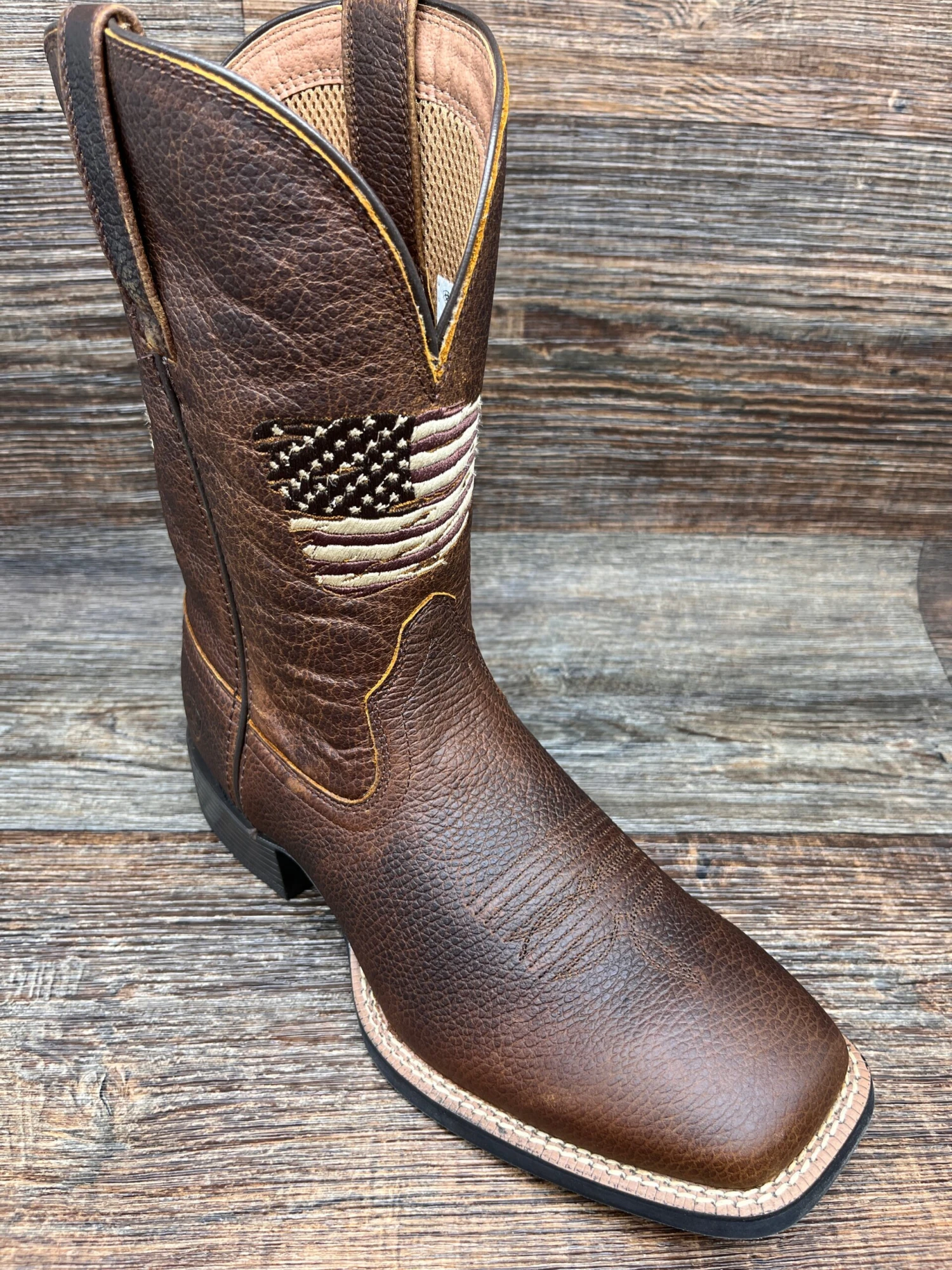 Ariat 10040275 Men's Sport All Country Square Toe Western Boot 1 Ariat 10040275 Men's Sport All Country Square Toe Western Boot