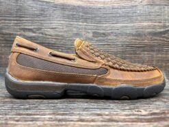 Mdms017 Men's Slip On Driving Moc By Twisted X -Western Cowboy Equipment Store IMG 7282