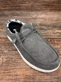 111112-gp Men's Grey Java Waterproof Lace Up Casual Shoe By Frogg Toggs