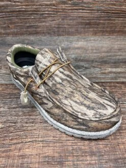 111800-bl Men's Camo Java Waterproof Lace Up Casual Shoe By Frogg Toggs