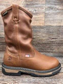 Rkk0386 Men's Soft Toe Ironclad Waterproof Slip On USA Made Work Boot By Rocky