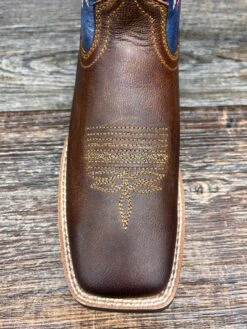 10040422 Women's Round Up Square Toe Western Boot By Ariat -Western Cowboy Equipment Store IMG 7503