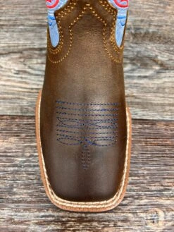 10040247 Kid's Double Kicker Square Toe Western Boot By Ariat 6 10040247 Kid's Double Kicker Square Toe Western Boot By Ariat -Western Cowboy Equipment Store IMG 7639