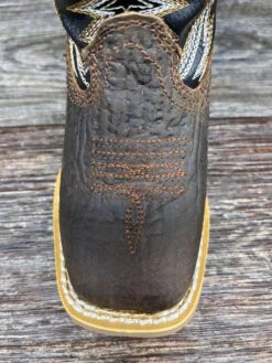 Dbt0237 Kid's Rebel Pro Square Toe Western Boot By Durango -Western Cowboy Equipment Store IMG 7870