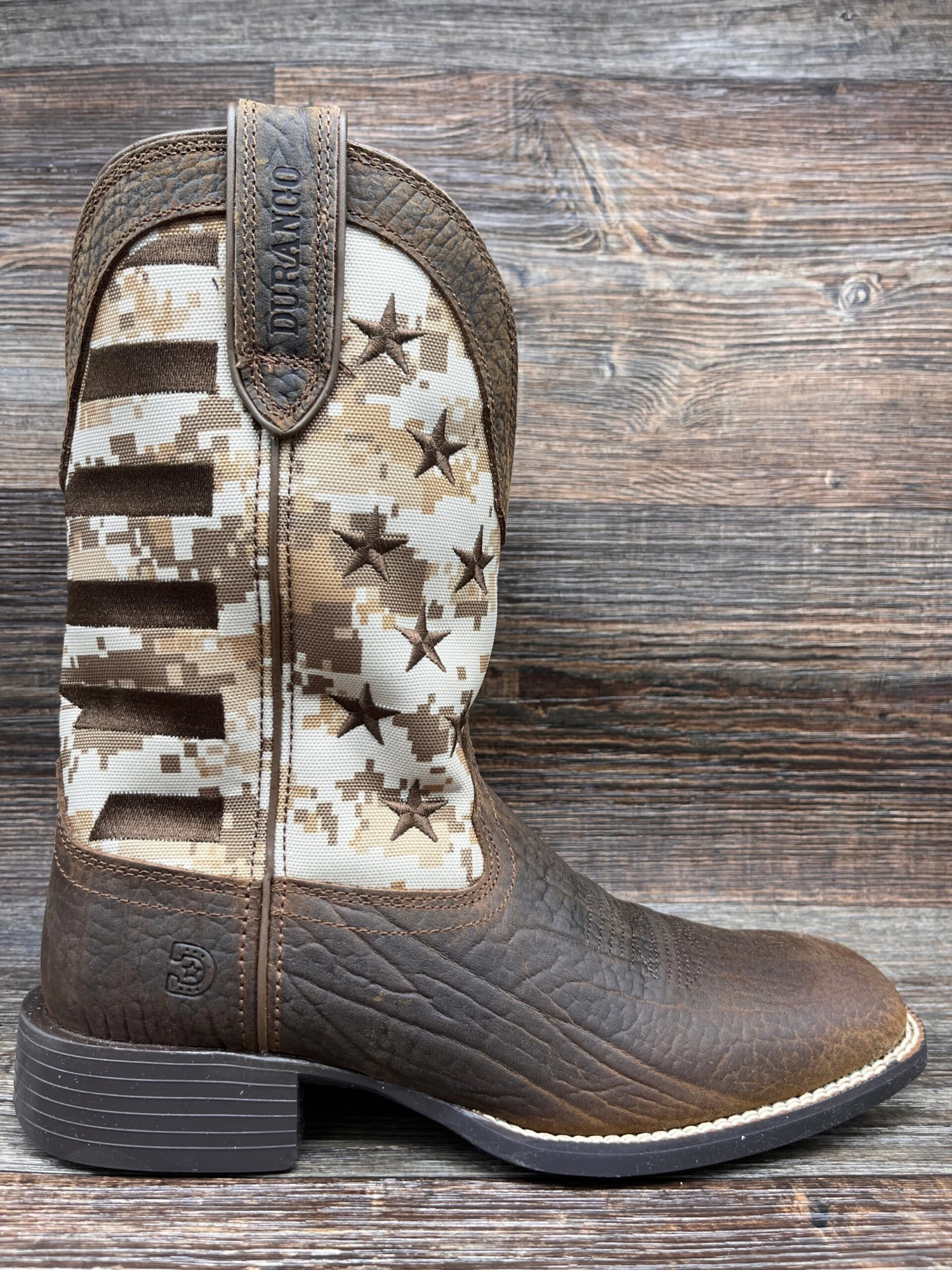 Ddb0397 Men's Westward Saddlehorn Digi Camo Flag Western Boot By Durango 1 Ddb0397 Men's Westward Saddlehorn Digi Camo Flag Western Boot By Durango