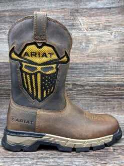 10040436 Men's Soft Toe Rebar Flex Incognito Square Toe Work Boot By Ariat