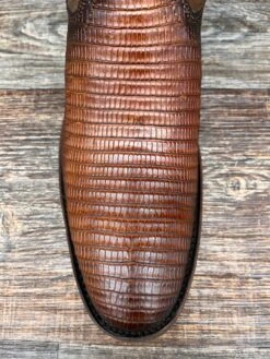C3888 Men's Round Toe Lizard Roper With Side Zipper By Corral -Western Cowboy Equipment Store IMG 8049