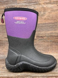 Tuf-kd-pp Kid's Tuffy Sport Boot In Purple By Dryshod