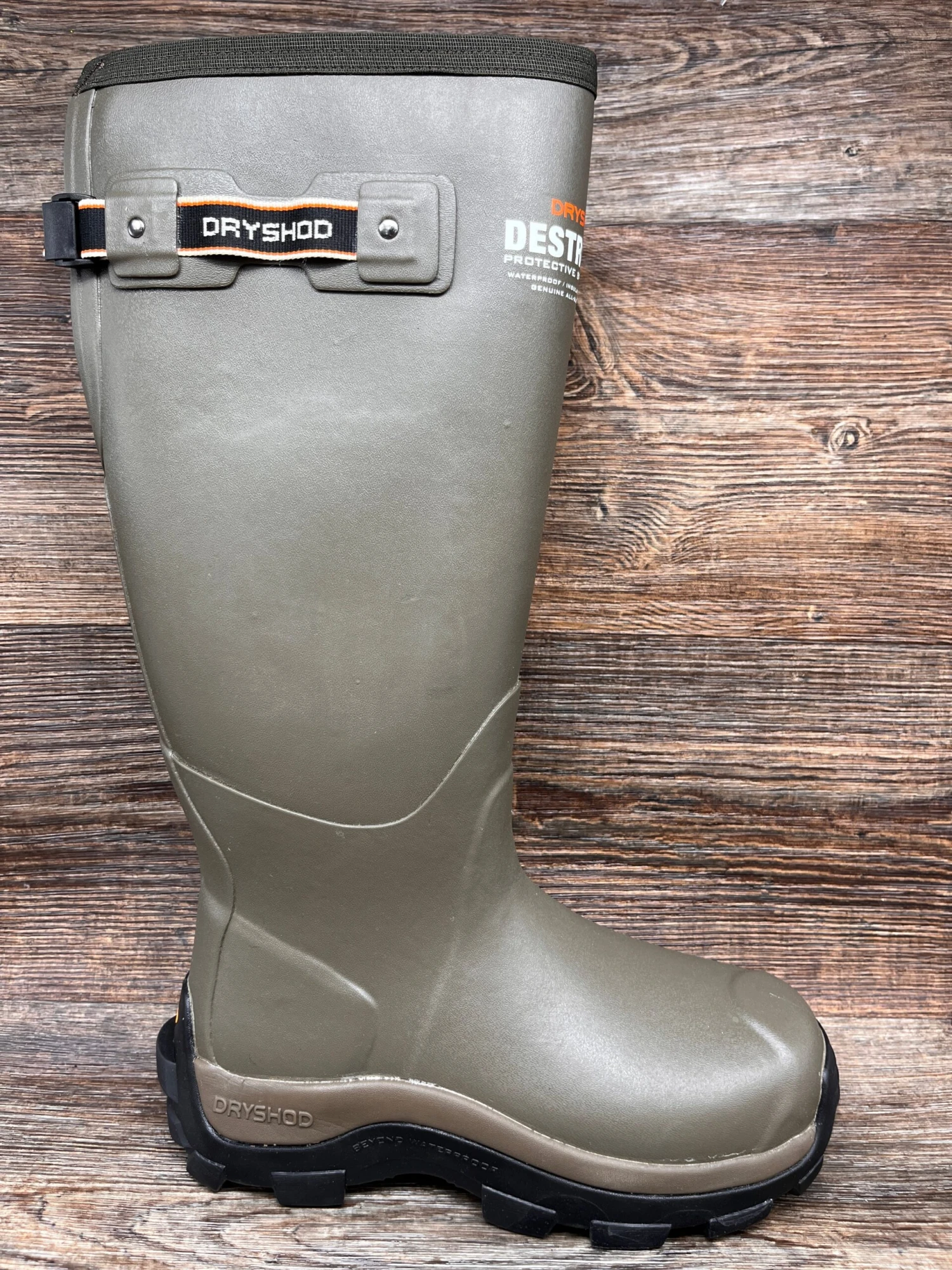 Dsg-mh-kh Men's Destroyer Snake Proof And Puncture Resistant Rubber Boot By Dryshod 1 Dsg-mh-kh Men's Destroyer Snake Proof And Puncture Resistant Rubber Boot By Dryshod