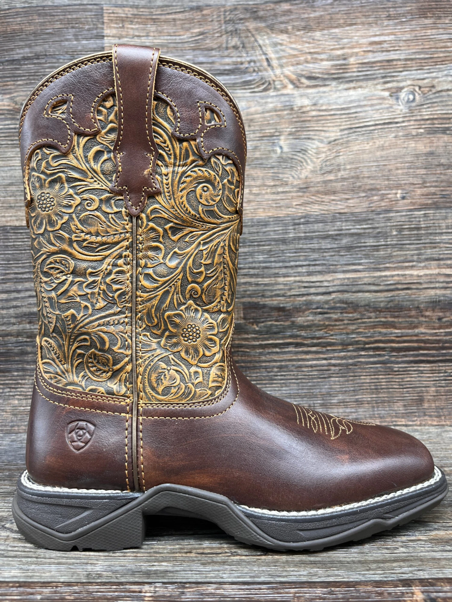 10042421 Women's Anthem Savanna Square Toe Western/Work Boot By Ariat 1 10042421 Women's Anthem Savanna Square Toe Western/Work Boot By Ariat
