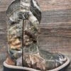 2075c Kid's Wilderness Camo Square Toe Western Boot By Smoky Mountain