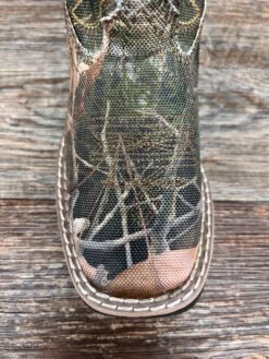 2075c Kid's Wilderness Camo Square Toe Western Boot By Smoky Mountain -Western Cowboy Equipment Store IMG 8374