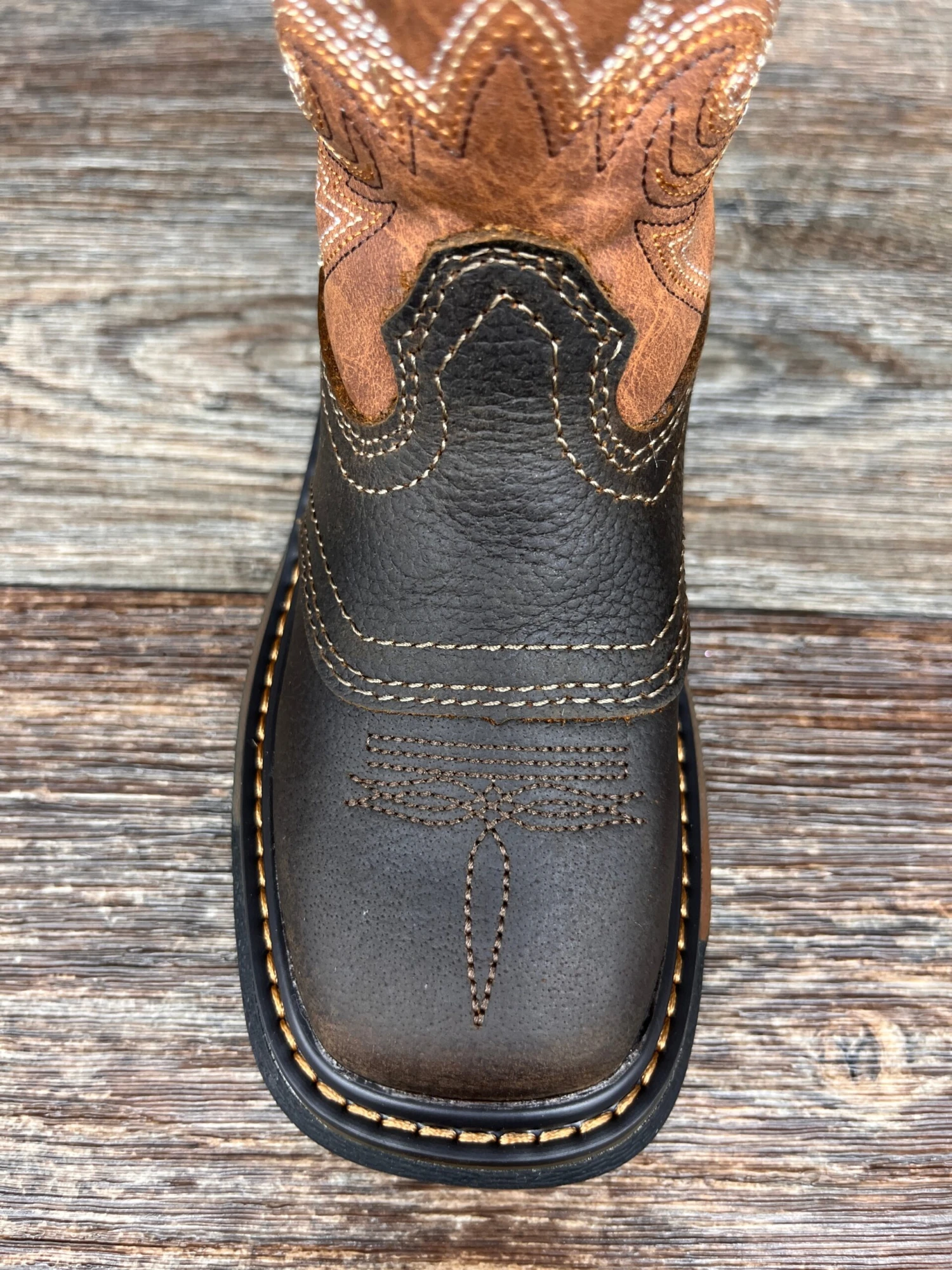 Rkw0257 Kid's Ride FLX Square Toe Wellington By Rocky 3 Rkw0257 Kid's Ride FLX Square Toe Wellington By Rocky - Image 3