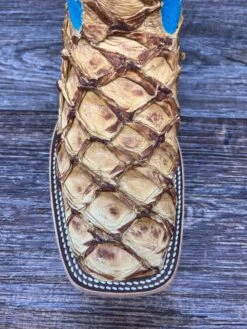 M2008 Women's Antique Saddle Big Bass Square Toe Western Boot By Macie Bean -Western Cowboy Equipment Store IMG 8538