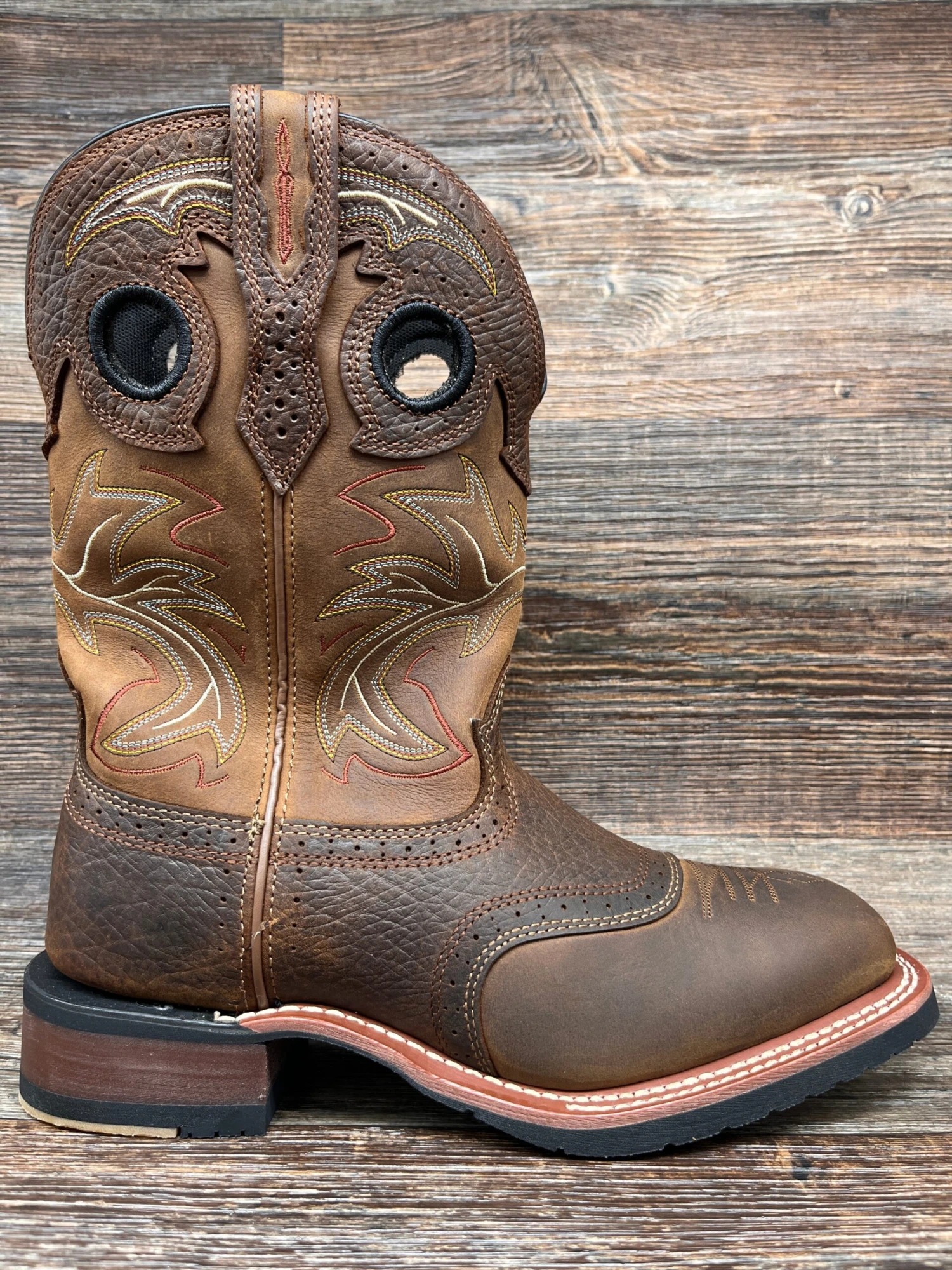 Dp6018 Men's Lampasas Square Toe Western Boot By Dan Post 2 Dp6018 Men's Lampasas Square Toe Western Boot By Dan Post - Image 2