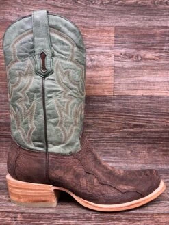 A4292 Men's Genuine Ostrich Leg Square Toe Western Boot By Corral