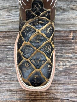 Hpk1844 Kid's Rusty Filet Of Fish Square Toe Western Boot By Horsepower 6 Hpk1844 Kid's Rusty Filet Of Fish Square Toe Western Boot By Horsepower -Western Cowboy Equipment Store IMG 8796 1