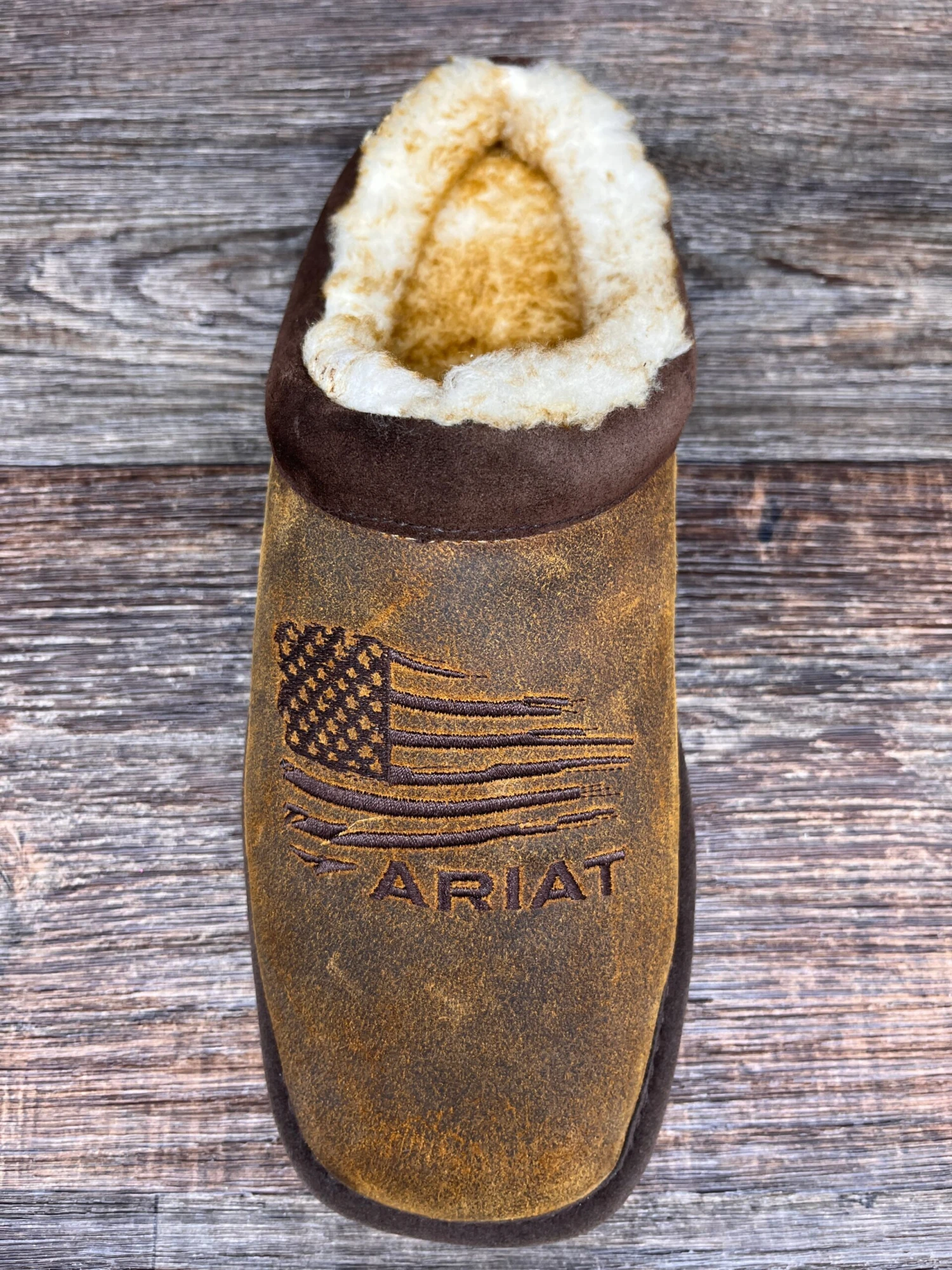 Ar2692 Men's Square Toe Patriot Slipper By Ariat 3 Ar2692 Men's Square Toe Patriot Slipper By Ariat - Image 3