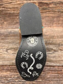 Dpc2908 Girl's Rumi Hair-On Cowhide Western Boot By Dan Post -Western Cowboy Equipment Store IMG 8955