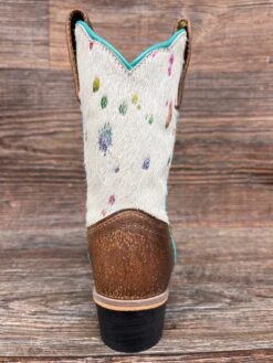 Dpc2908 Girl's Rumi Hair-On Cowhide Western Boot By Dan Post -Western Cowboy Equipment Store IMG 8956