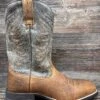 10029688 Men's Amos Shock Shield Square Toe Western Boot By Ariat