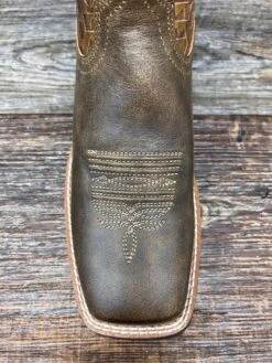 10044431 Women's Round Up Square Toe Western Boot By Ariat -Western Cowboy Equipment Store IMG 9231