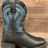 Dbt0236 Kid's Black Onyx Lil' Rebel Pro Western Boot By Durango