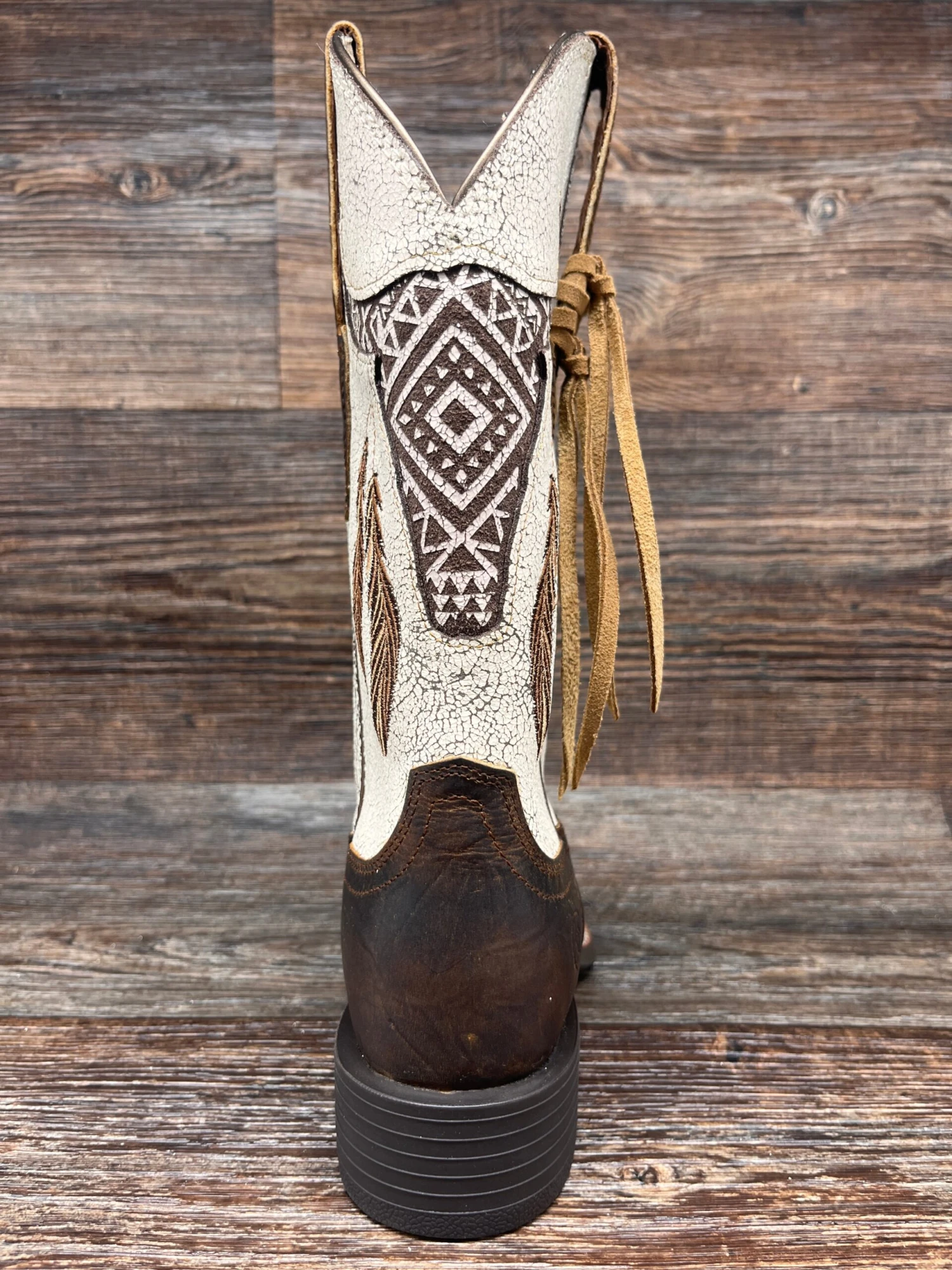 10044434 Women's Round Up Southwest StretchFit Western Boot By Ariat 5 10044434 Women's Round Up Southwest StretchFit Western Boot By Ariat - Image 5