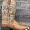 10044432 Women's Round Up Back Zip Square Toe Western Boot By Ariat