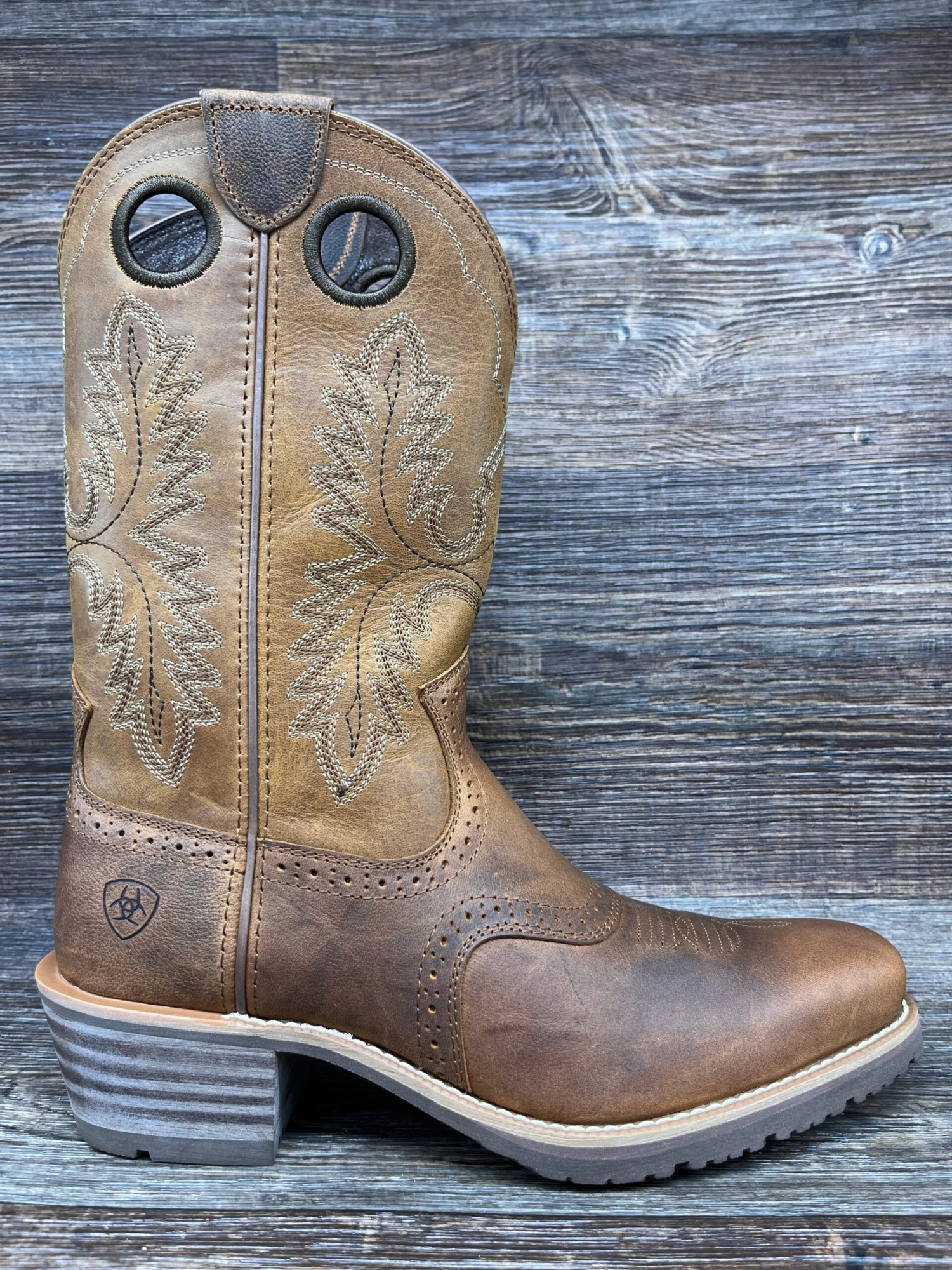 10044565 Hybrid Roughstock Square Toe Western Boot By Ariat 1 10044565 Hybrid Roughstock Square Toe Western Boot By Ariat