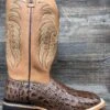 Bsm1886 Men's Cowhide Alligator Print Square Toe Western Boots By Old West